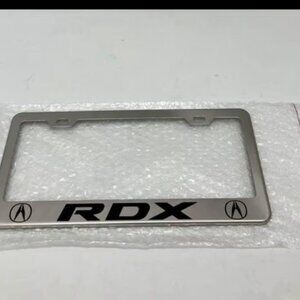One Piece Acura RDX Stainless Steel License Plate Frame Holder Rust Free